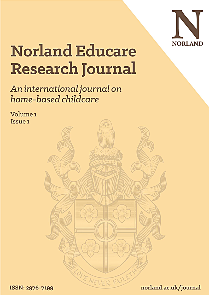 Norland Educare Research Journal – An international journal on home-based childcare Page 1